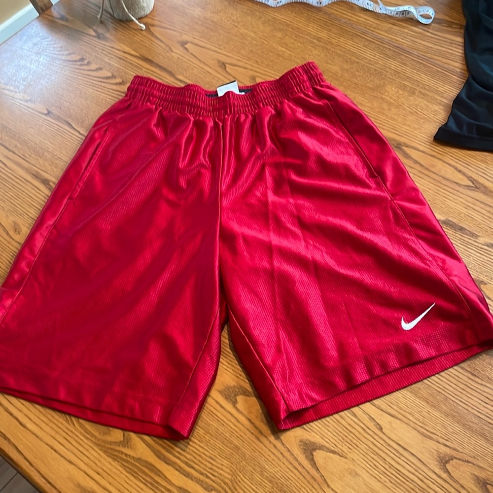 Men’s Basketball Shorts Red Nike Small